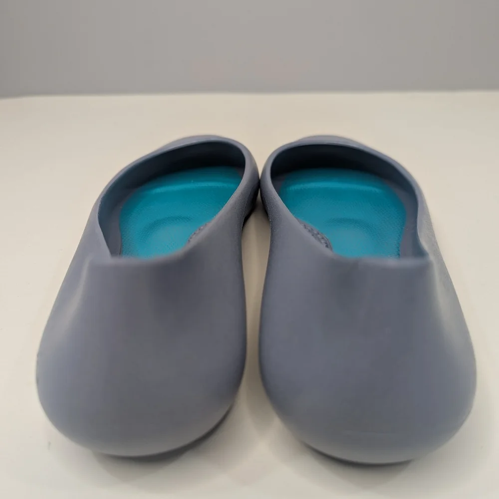Oka B Taylor Women's Shiny Ballet Flats Purple/Gray Size 9